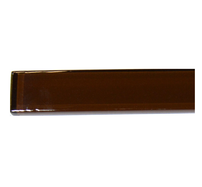 Фриз скляний GF 4015 choco 25х400 Кераміка Лео УКРАЇНА