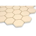 Мозаїка HEXAGON H 6007 Bisque 295х295х9 Кераміка Лео УКРАЇНА