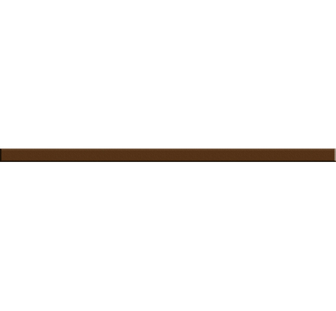 Фриз скляний GF 7514 brown white 25х750 Кераміка Лео