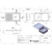 Кухонна мийка ORLEAN Grey MIRAGGIO