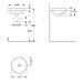 Умивальник VariForm 40 (500.703.01.2) Geberit