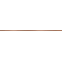 Фриз METAL COPPER BORDER GLOSSY 10х598x9 Cersanit
