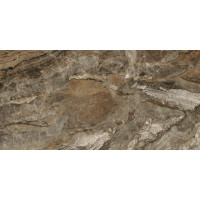 Плитка керамогранітна Vesuvio коричевий RECT 600x1200x10 Golden Tile