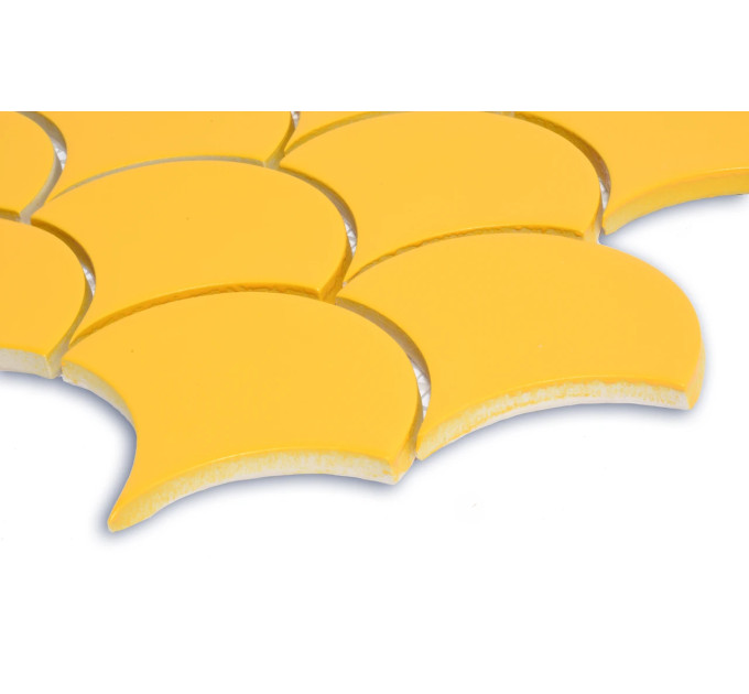 Мозаїка SCALES SC 6025 Dark Yellow 240x240x9 0,037 м2 Кераміка Лео