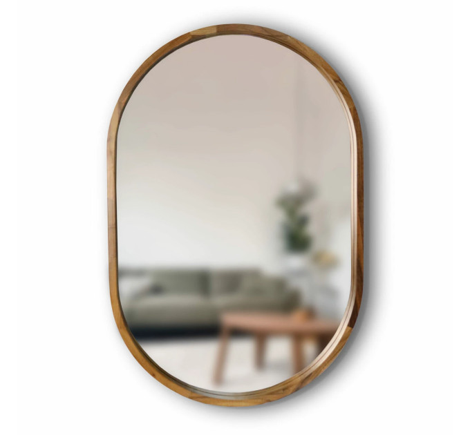 Дзеркало Freedom Slim 500x800 Natural Walnut Luxury Wood