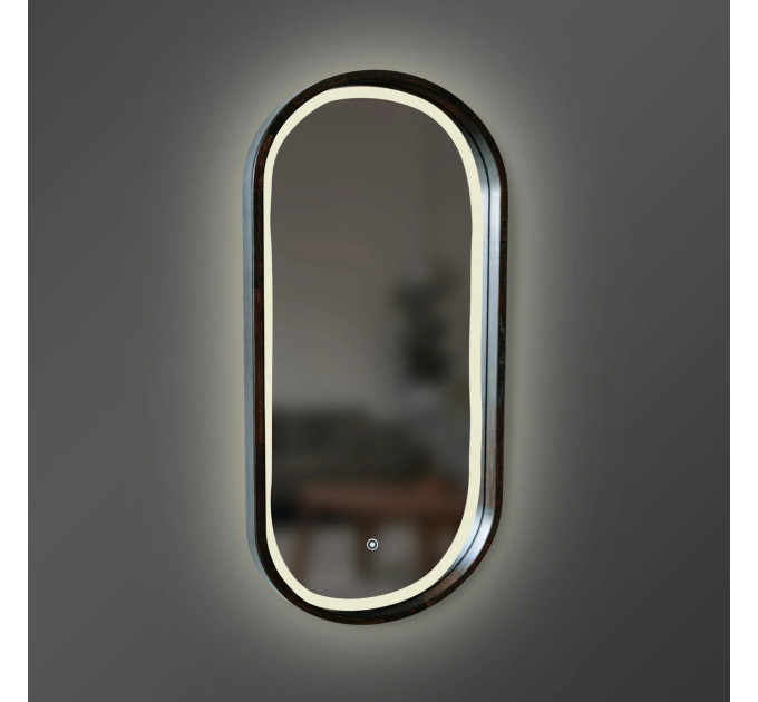Дзеркало Freedom Slim LED 550x850 Venge Luxury Wood