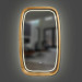 Дзеркало New Art Slim LED 550x850 Natural Oak Luxury Wood