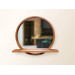 Дзеркало Sunrise з поличкою D700 Natural Dark Luxury Wood