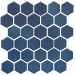 Мозаїка HEXAGON H 6008 Steel Blue 295х295х9 Кераміка Лео УКРАЇНА