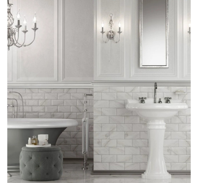 Плитка стінова Metrotiles каррара 100x200x7 Golden Tile