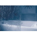 Шторка для ванни двохелементна VS2 105 Rain, (796M010041) RAVAK