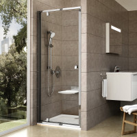 Душові двері одноелементні PDOP1-80 Transparent, (03G40C00Z1) RAVAK