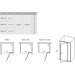 Душові двері двохелементні PDOP2-100 Transparent, (03GA0300Z1) RAVAK