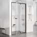 Душові двері двохелементні PDOP2-100 Transparent, (03GA0300Z1) RAVAK