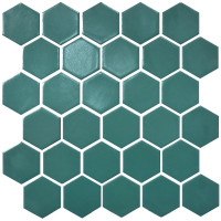 Мозаїка HEXAGON H 6017 Aqvamarine 295х295х9 Кераміка Лео УКРАЇНА