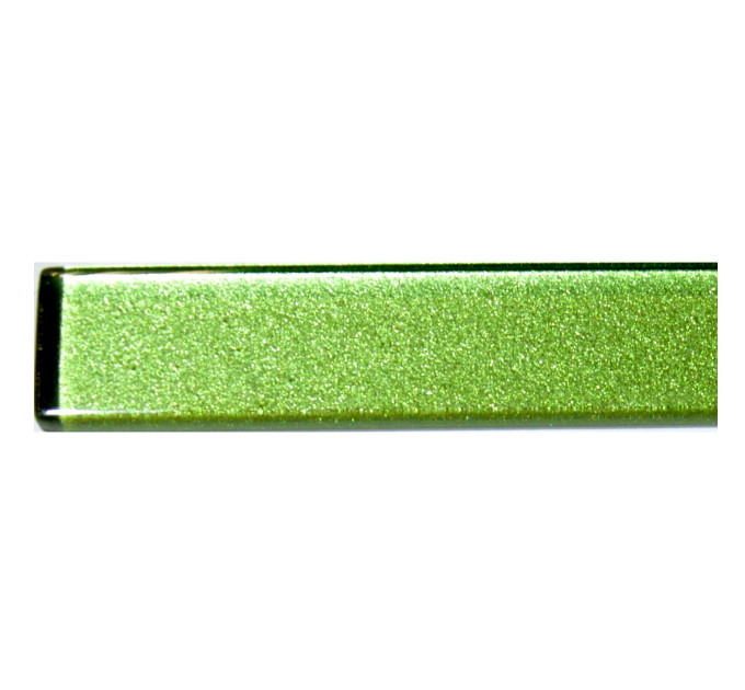 Фриз скляний GF 6026 green silver 25x600 Кераміка Лео УКРАЇНА