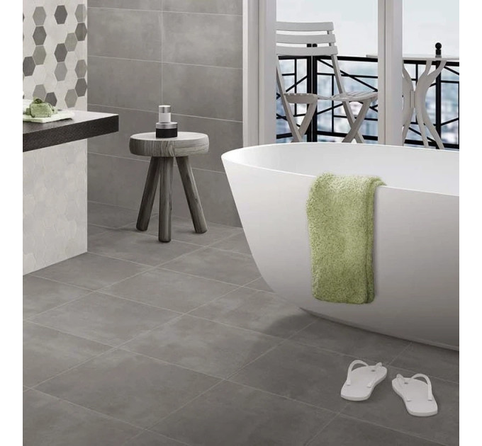 Плитка керамогранітна Town Grey Rect 600x600x9 Stargres