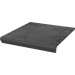 Сходинка з капіносом пряма Semir Grafit 30x33 код 2124 Ceramika Paradyz