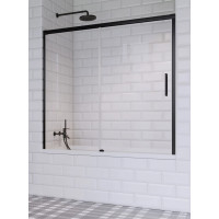 Двері для ванни Idea Black PN DWJ 180 L RADAWAY