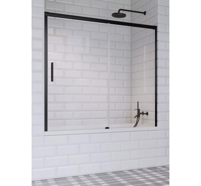 Двері для ванни Idea Black PN DWJ 140 R RADAWAY