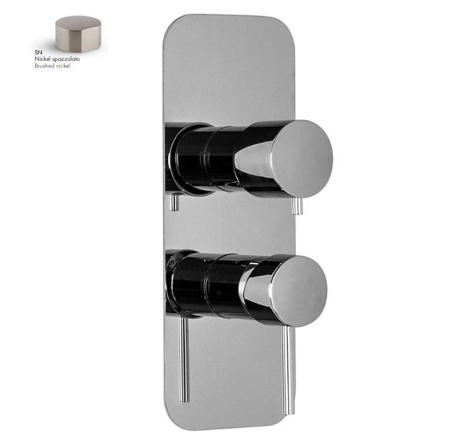 Змішувач для душу Spillo Up Brushed nickel F3039X6SN Fima