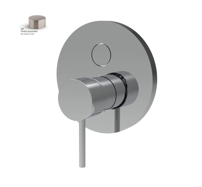 Змішувач для душу Spillo Up Brushed nickel F3039E2SN Fima