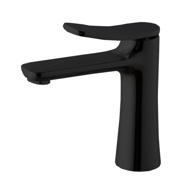 Змішувач для умивальника Flo Black matt F3801NS Fima
