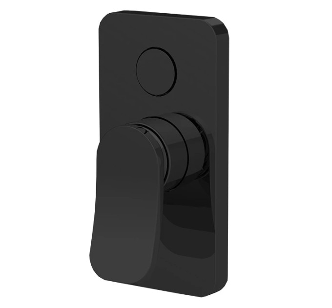 Змішувач для душу Flo Black matt F3809E2NS Fima