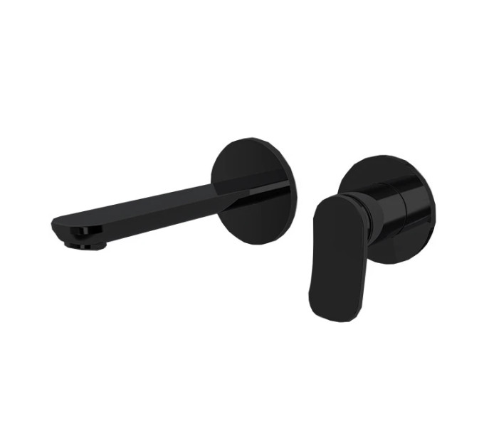 Змішувач для умивальника Flo Black matt F3821WLX8NS Fima