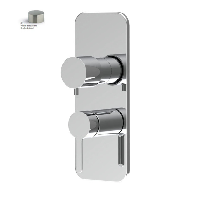 Змішувач для душу Snap Brushed nickel F3119X6SN Fima
