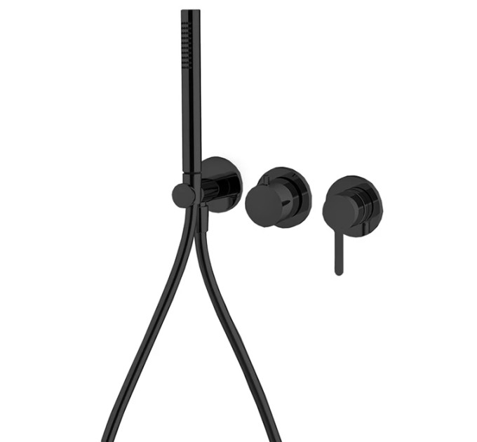 Змішувач для душу Snap Black matt F3129WX8NS Fima