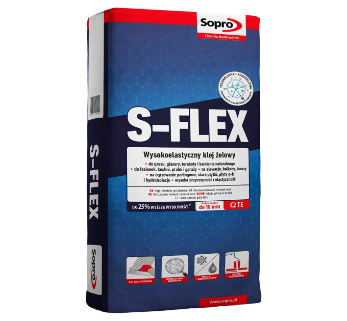 Клей для плитки Sopro S-Flex 201 (22,5 кг)