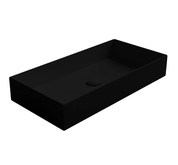 Умивальник AG 80 Agile AG80NM Black matt SIMAS