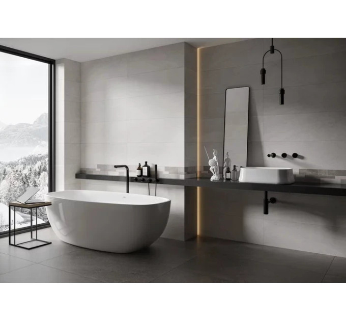 Плитка керамогранітна Natural Rocks Basalt RECT 598x598x9 Paradyz