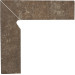 Цоколь лівий Ilario Brown 2х-елементний 81x300x11 Paradyz