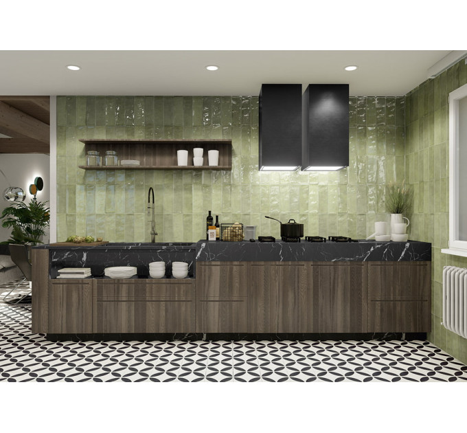 Плитка стінова Cinque Terre Emerald 100x300 Mainzu