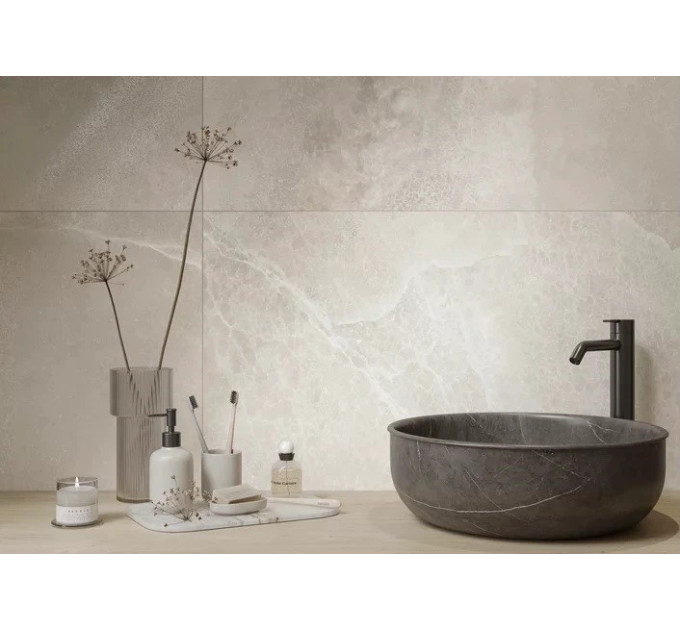 Плитка керамогранітна Lovstone Taupe RECT LAP 598x1198x8 Paradyz