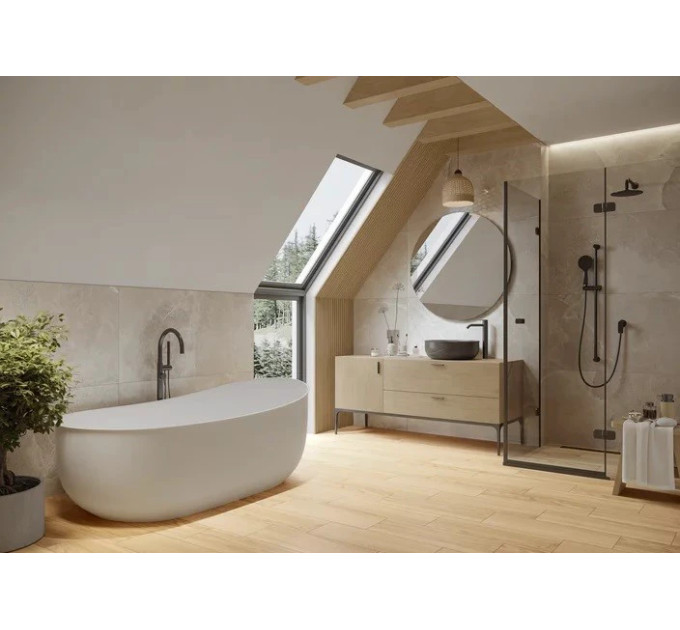 Плитка керамогранітна Lovstone Taupe RECT LAP 598x598x8 Paradyz