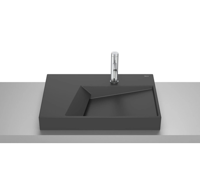 Умивальник Horizon 600x420 Black matt A32727608B Roca