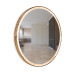 Дзеркало Solar Eclipse LED 80 Natural Walnut Luxury Wood