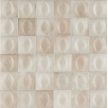 Плитка стінова R8GT Gleeze Beige Egg STR 100x100x12,5 Ragno