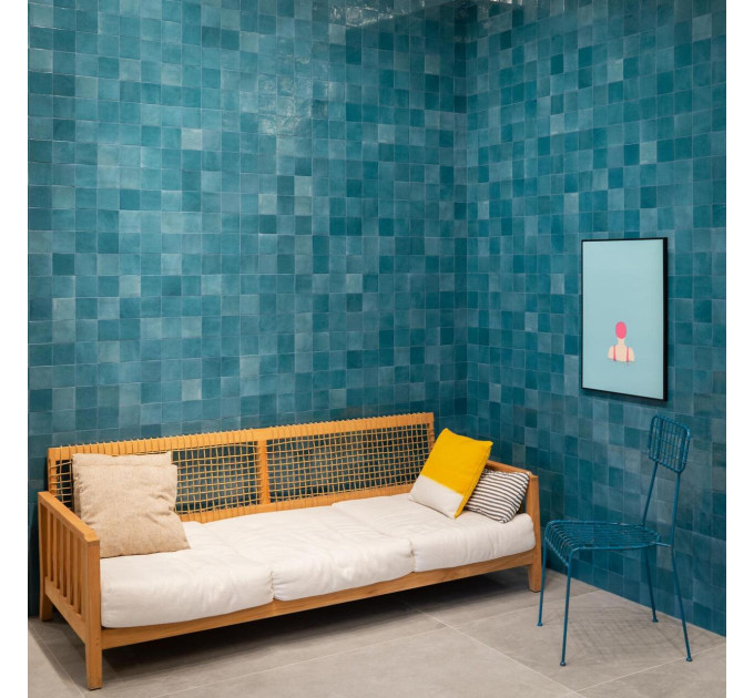 Плитка стінова R8GD Melange Acquamarina 100x100 Ragno