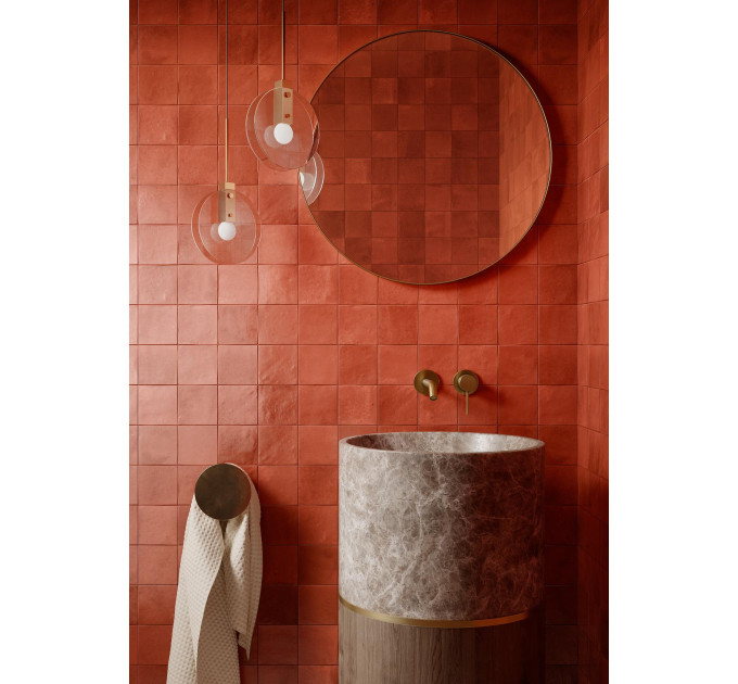 Плитка стінова R8G2 Melange Bordeaux 100x100 Ragno