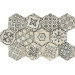 Плитка керамогранітна RGL3 Eden Esagona Romance Cotone 182x210 Ragno