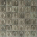 Плитка стінова R8GW Gleeze Grigio Egg STR 100x100x12,5 Ragno