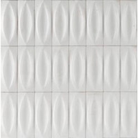 Плитка стінова R8HF Gleeze Bianco Eye STR 75x200 Ragno
