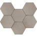 Плитка керамогранітна RGKZ Eden Esagona Greige 182x210 Ragno