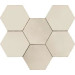 Плитка керамогранітна RGKY Eden Esagona Cotone 182x210 Ragno