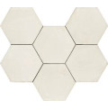 Плитка керамогранітна RGKX Eden Esagona Bianco 182x210 Ragno