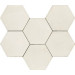 Плитка керамогранітна RGKX Eden Esagona Bianco 182x210 Ragno